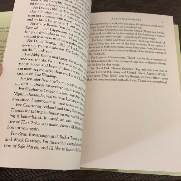 The Best of Me by: Nicholas Sparks hardback book - Picture 4 of 6